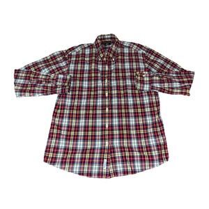 Abercrombie & Fitch Shirt Mens Small Plaid Button Down Long Sleeve Muscle Fit